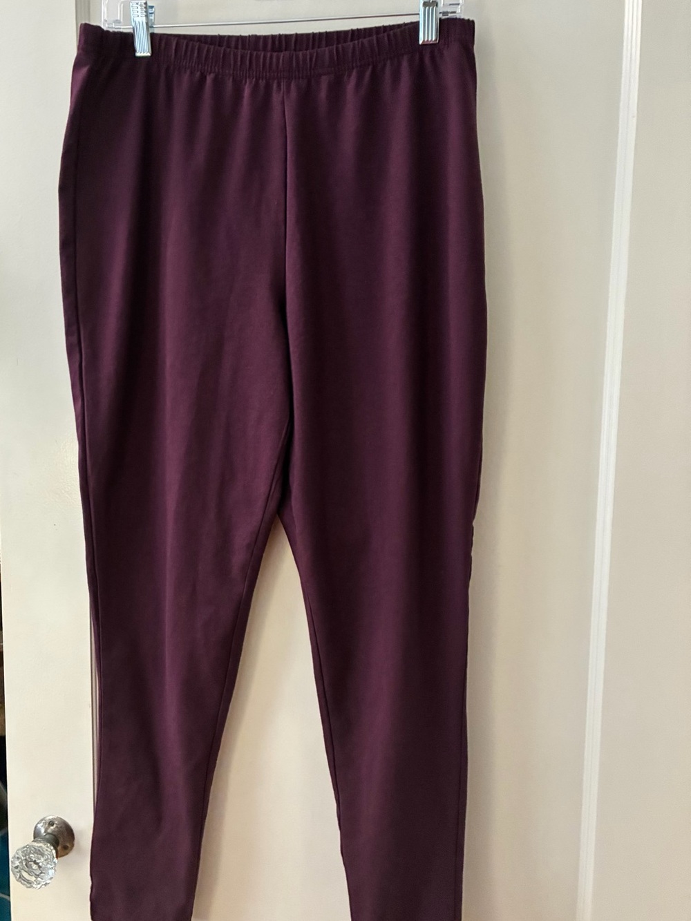 ellos Women's Ponte Leggings - Plum